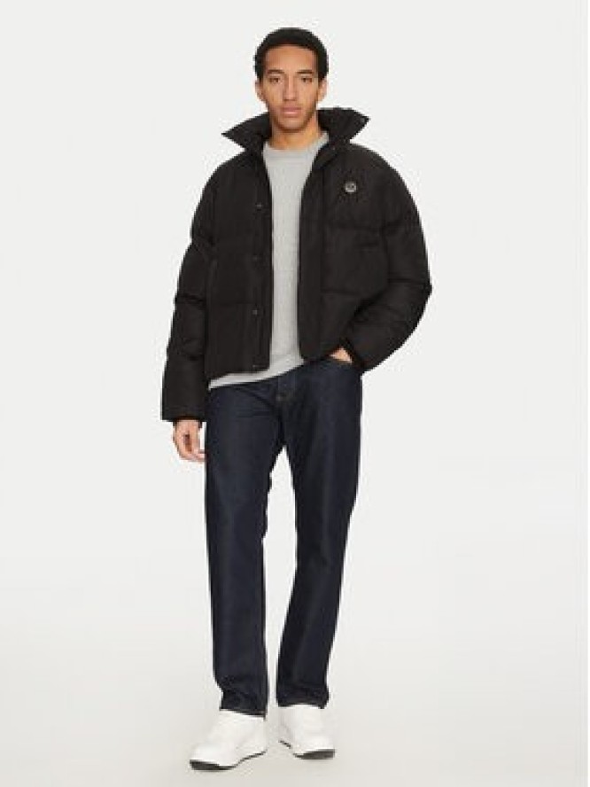 Just Cavalli Kurtka zimowa 77OASD22 Czarny Regular Fit