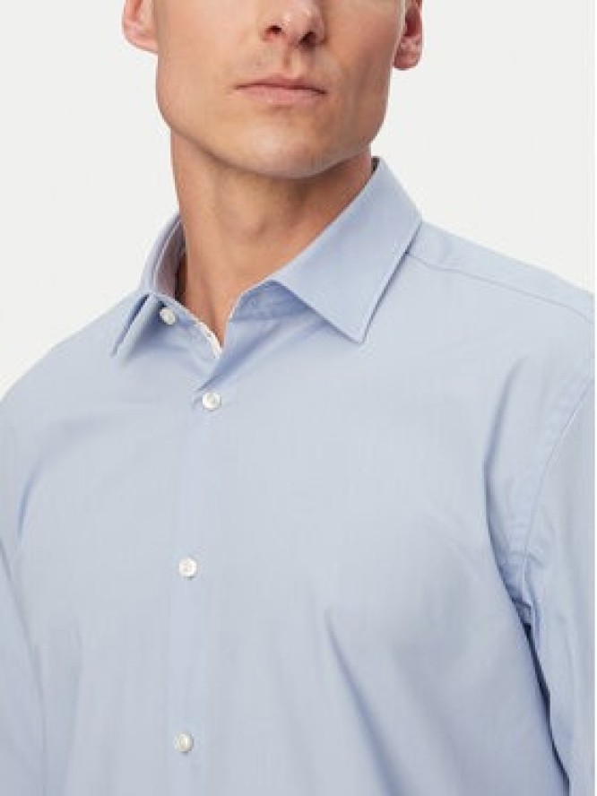 HUGO Koszula Koey 50561154 Błękitny Slim Fit