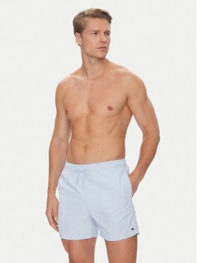 Tommy Hilfiger Szorty kąpielowe UM0UM03477 Błękitny Regular Fit