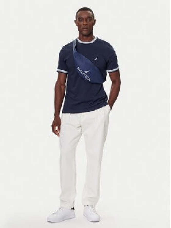 Nautica T-Shirt N1S03440 Granatowy Regular Fit
