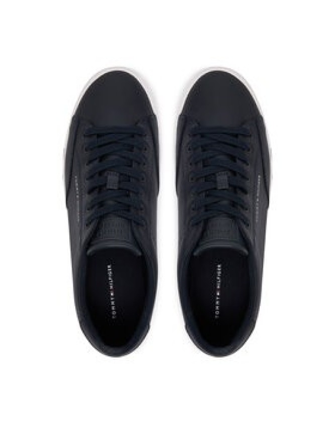 Tommy Hilfiger Tenisówki Vulc Core Rwb Long Lace Lth FM0FM05814 Granatowy