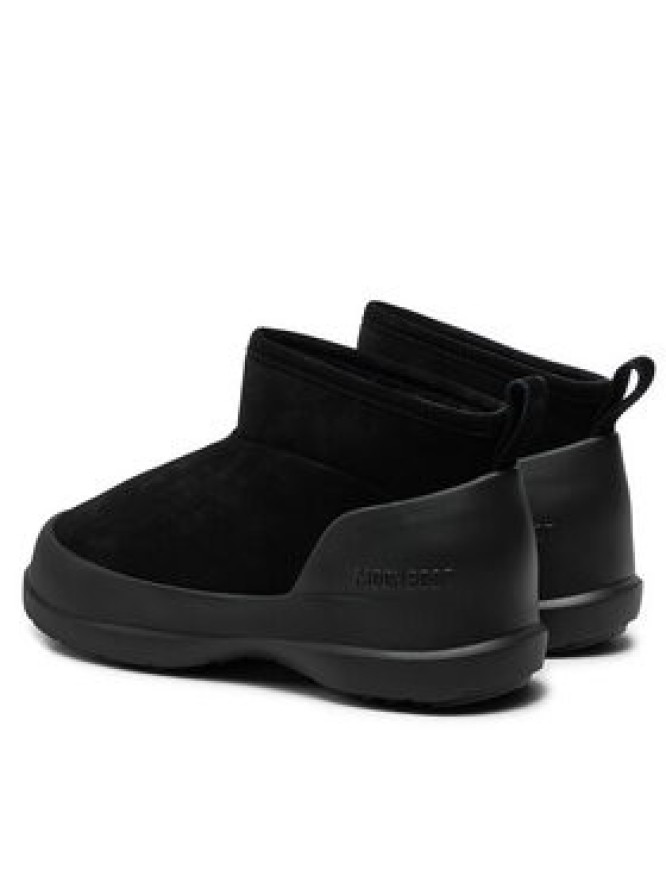 Moon Boot Śniegowce Luna Low Suede Boot 80D2480040 Czarny