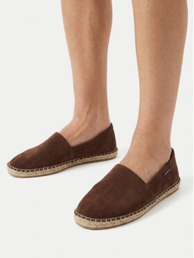 Quiksilver Espadryle EOHP-BARREL-01 Brązowy