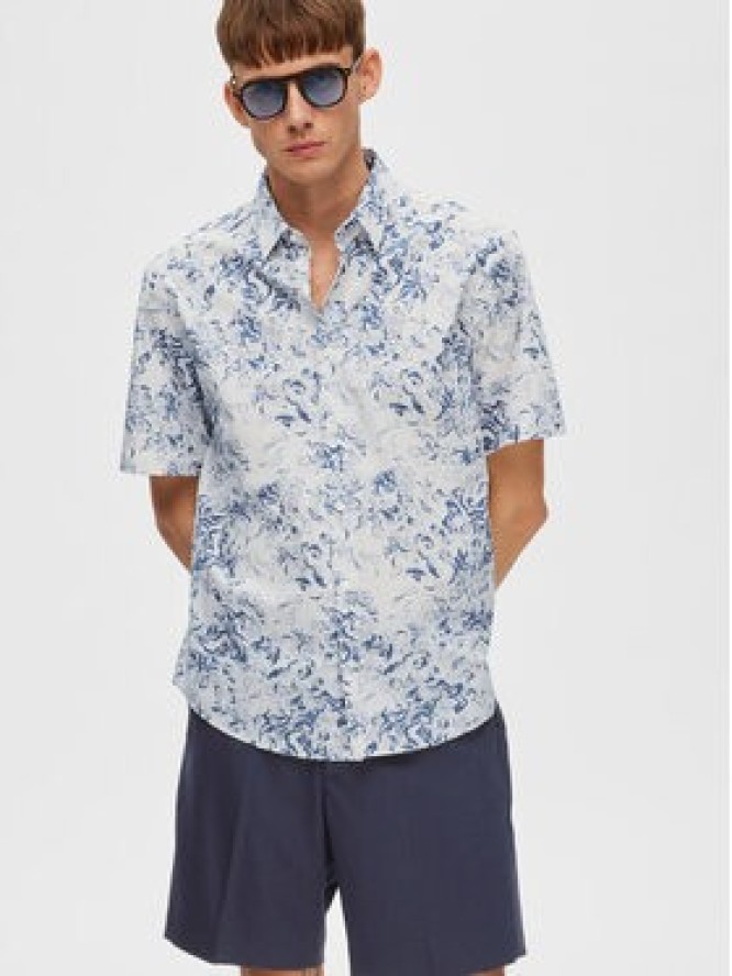 Selected Homme Koszula 16088361 Niebieski Relaxed Fit