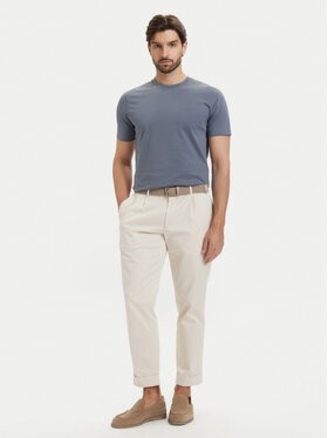 BOSS T-Shirt Thompson 01 50468347 Niebieski Regular Fit