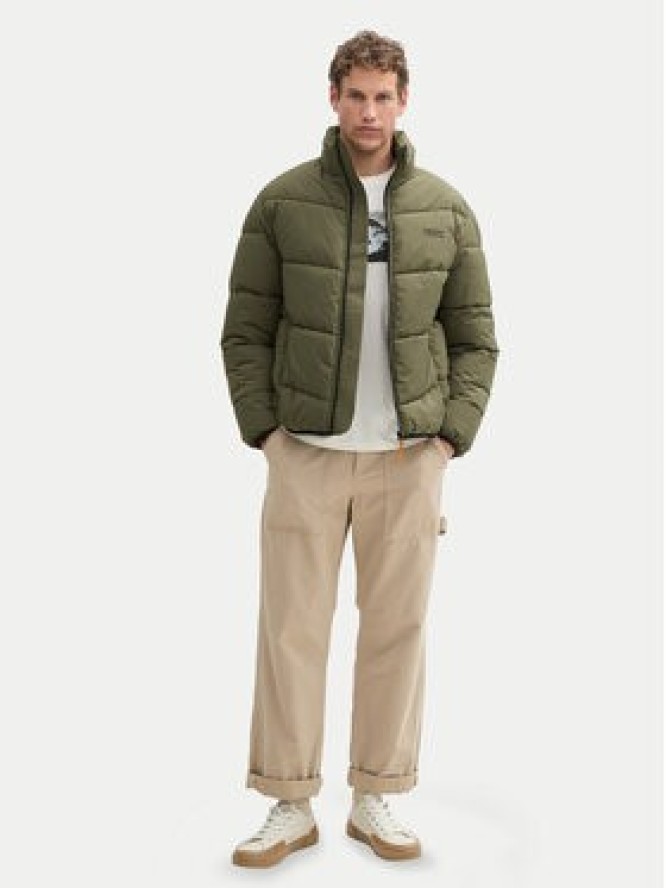 Tom Tailor Denim Kurtka zimowa 1041776 Zielony Relaxed Fit