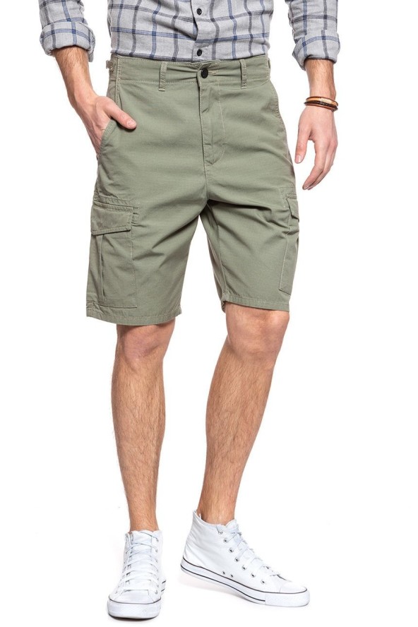 SPODENKI LEE FATIGUE SHORT LICHEN GREEN L73BCJ82 112120334