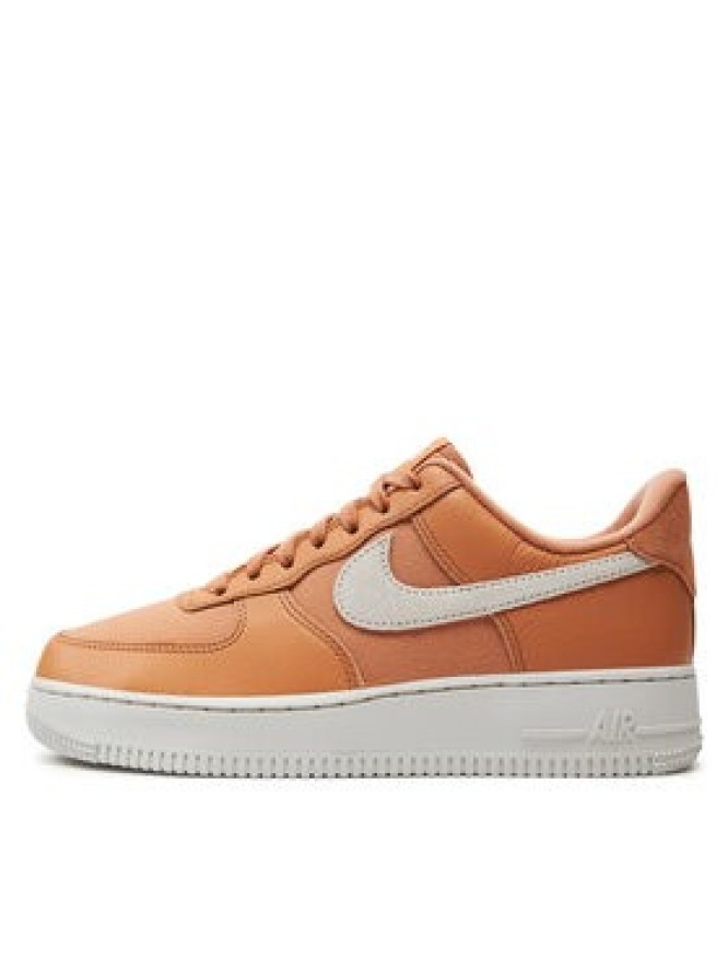 Nike Sneakersy Air Force 1 '07 Lx DV7186 200 Pomarańczowy