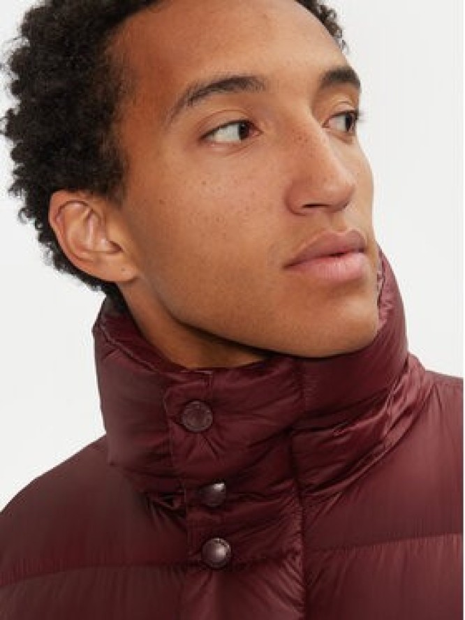 After Label Kurtka puchowa Chamonix A00015 Bordowy Regular Fit