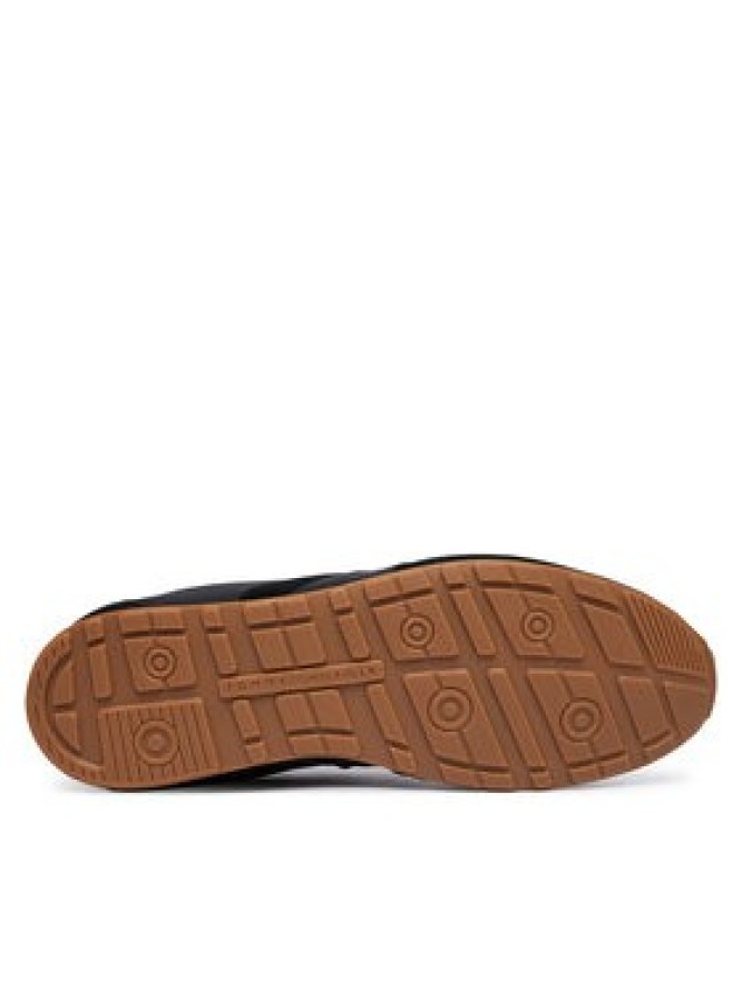 Tommy Hilfiger Sneakersy Th Lo Run Icon Summer Mix FM0FM05905 Czarny
