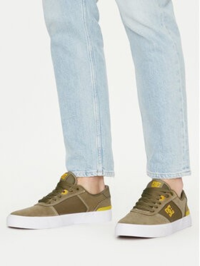 DC Shoes Tenisówki Teknic S ADYS300739 Khaki