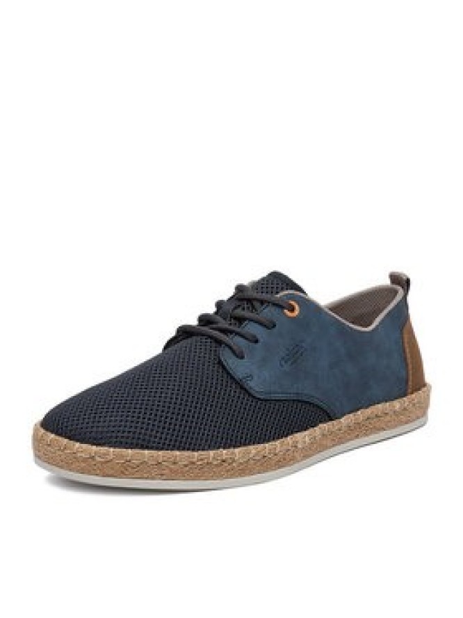 Rieker Espadryle CEO-B2648-14 Granatowy