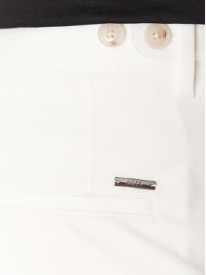 BOSS Spodnie garniturowe C-Genius 50539970 Biały Slim Fit
