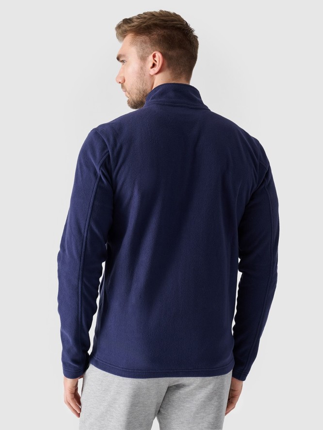 4F Polar ze stójką regular męski - granatowy XL