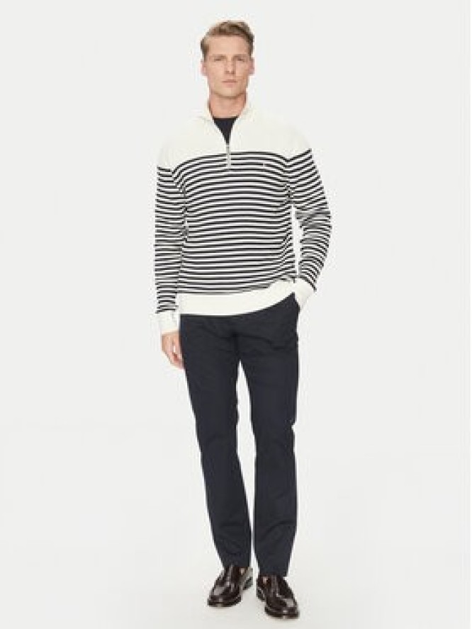 Tommy Hilfiger Sweter MW0MW38601 Écru Regular Fit