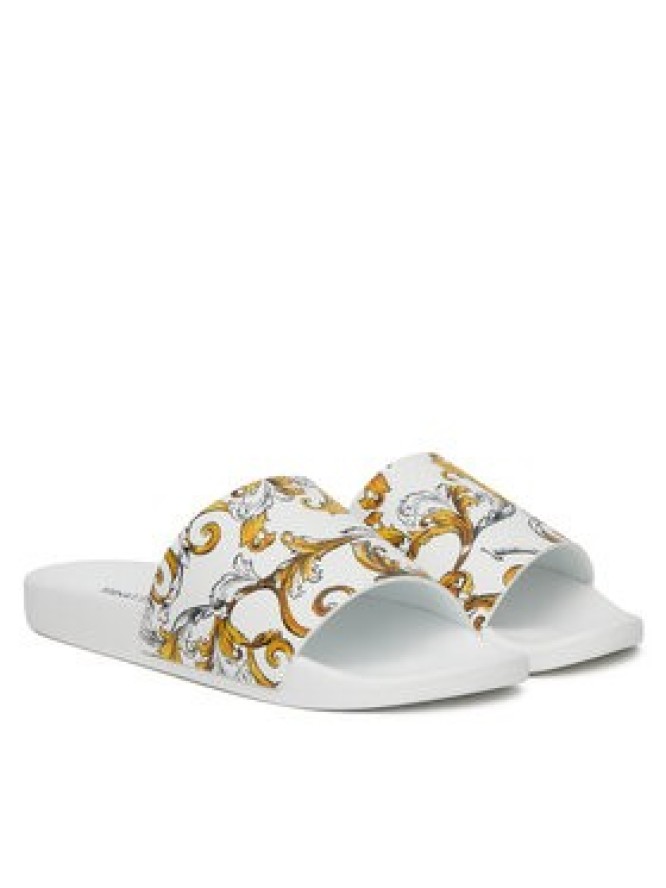 Versace Jeans Couture Klapki 78YA3SQ4 Biały