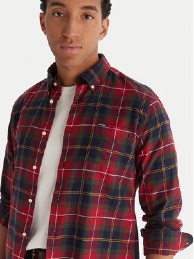 Barbour Koszula Fortrose MSH4991TN69 Kolorowy Tailored Fit