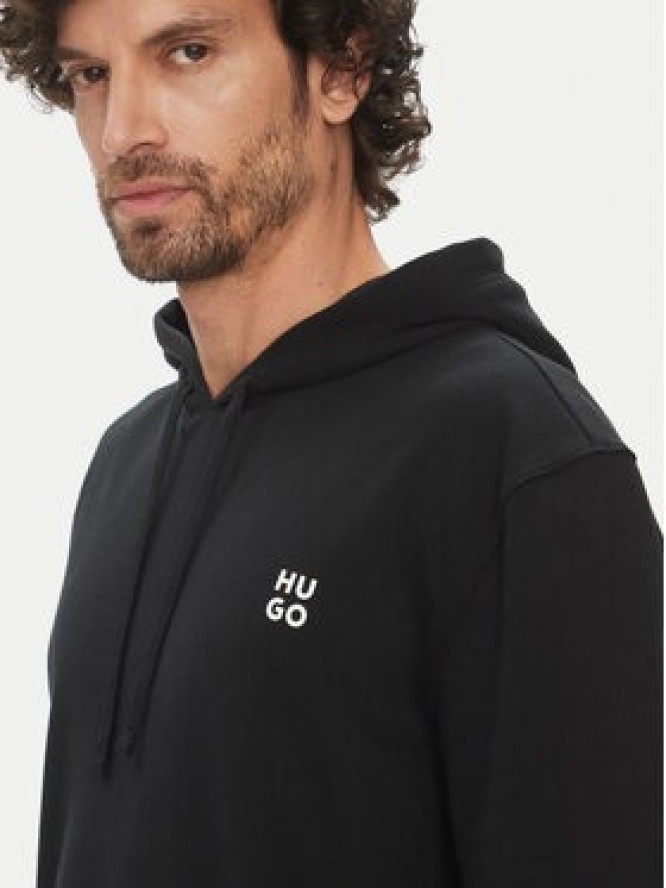HUGO Bluza Devon 50540164 Czarny Regular Fit