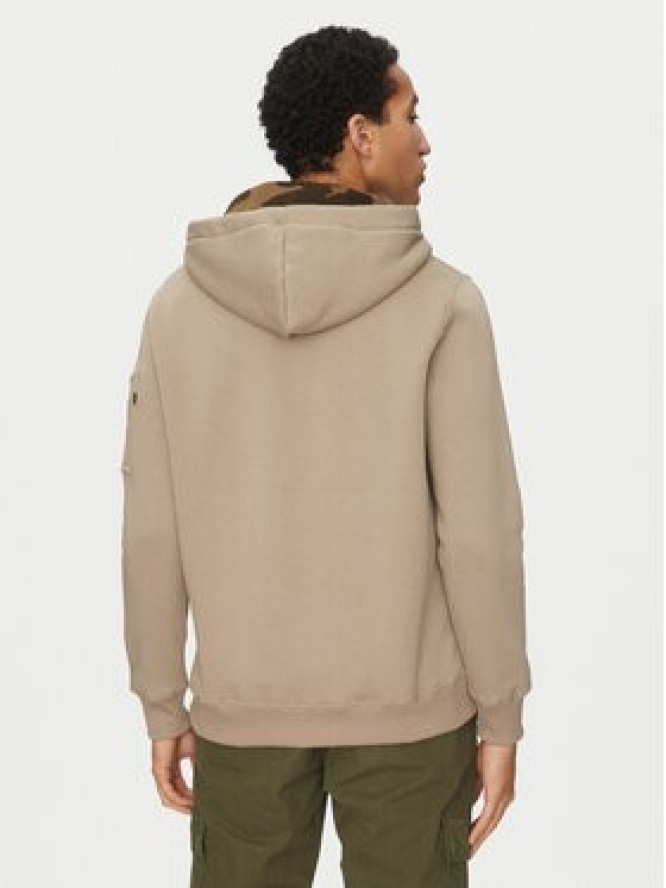 Alpha Industries Bluza Camo Tpu 146337 Beżowy Regular Fit
