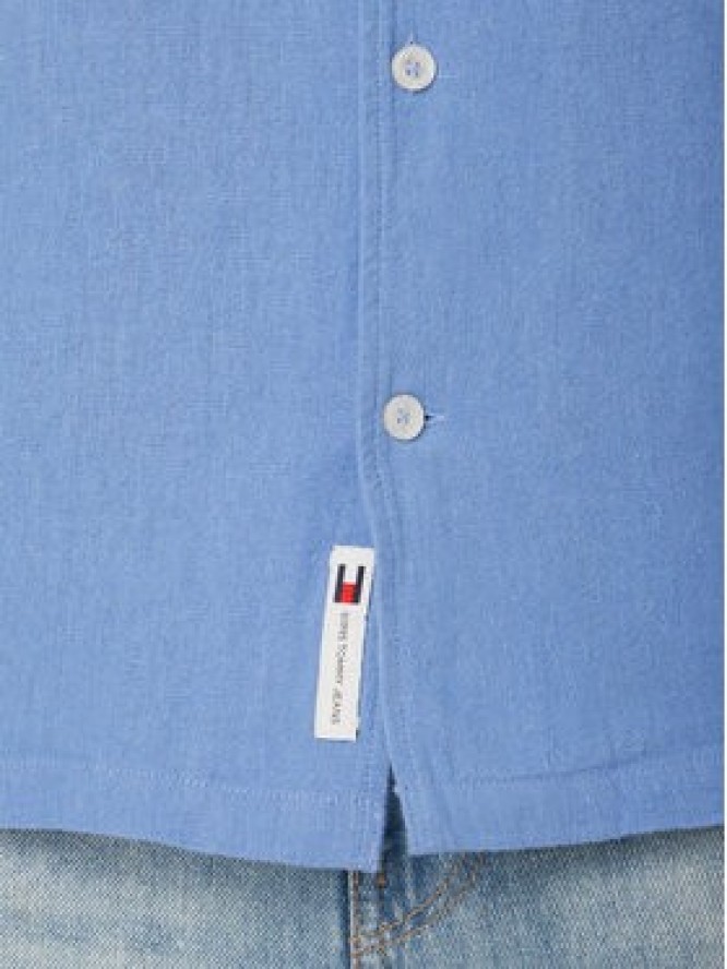Tommy Jeans Koszula DM0DM23058 Niebieski Regular Fit