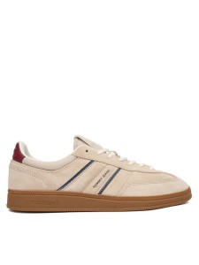 Tommy Jeans Sneakersy The Greenwich Edge Suede EM0EM01662 Écru