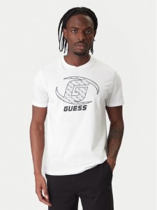 Guess T-Shirt Z6RI06 I3Z14 Biały Regular Fit