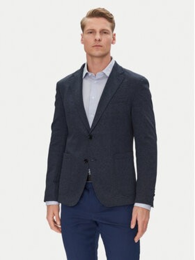 JOOP! Marynarka 17 JB-80Havardy 30046475 Niebieski Slim Fit