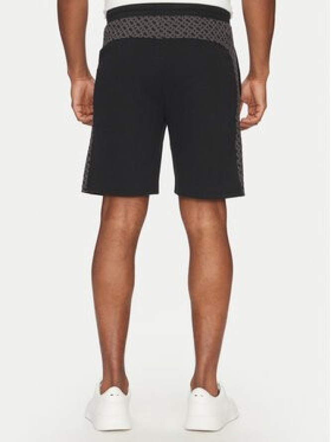 BOSS Szorty sportowe Luke 50540525 Czarny Regular Fit