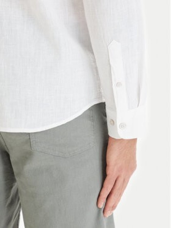 Jack & Jones Koszula Blusummer 12293269 Biały Regular Fit