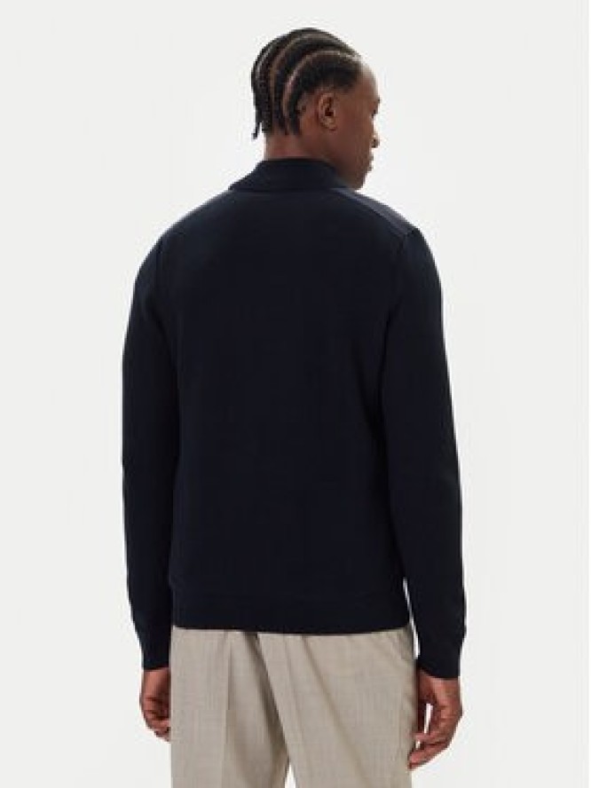 Bugatti Bluza 7600-85545D Granatowy Regular Fit