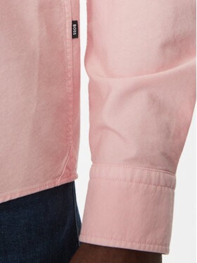 BOSS Koszula H-Roan 50521996 Różowy Slim Fit