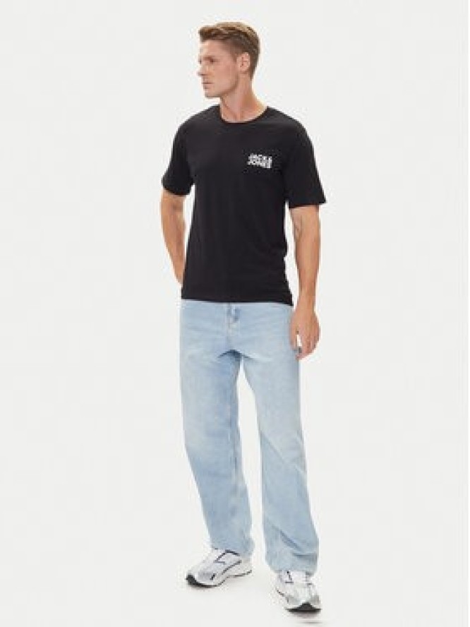 Jack & Jones Komplet t-shirtów Corp Logo 12191762 Czarny Slim Fit