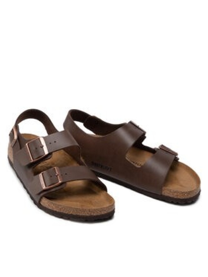 Birkenstock Sandały Milano 034701 Brązowy