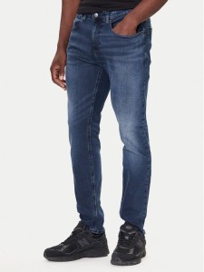 Tommy Jeans Jeansy DM0DM22247 Granatowy Slim Fit