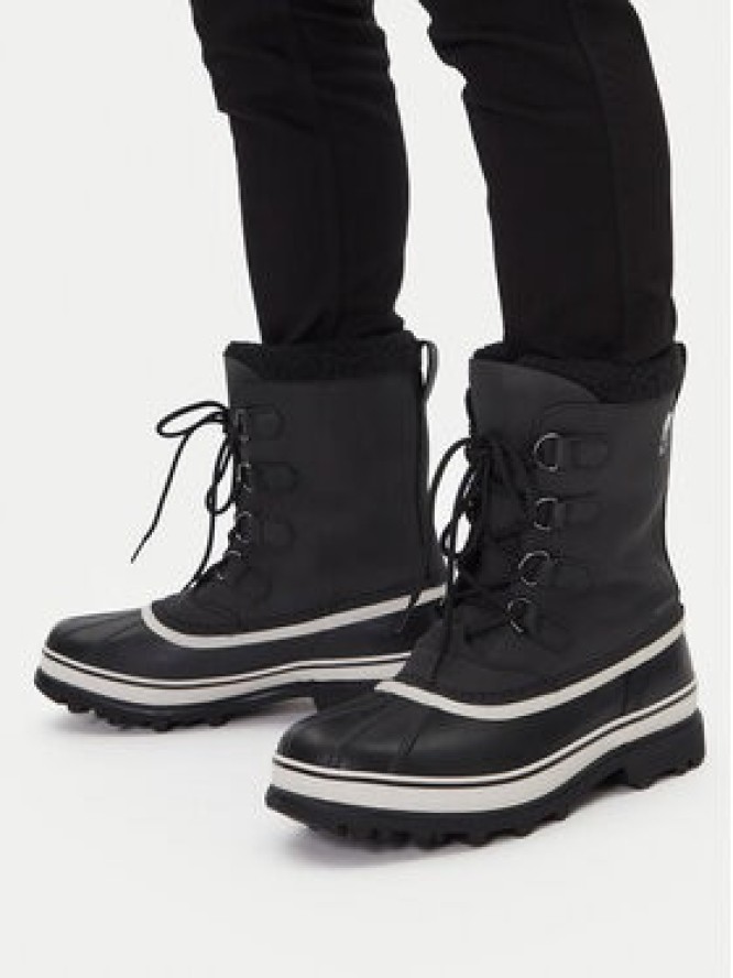 Sorel Śniegowce Caribou NM1000 Czarny