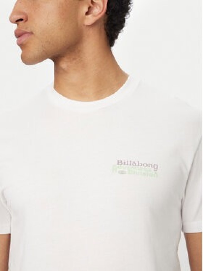 Billabong T-Shirt Fauna EBYZT00499 Biały Regular Fit