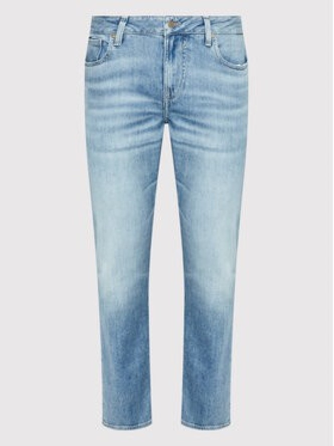 Guess Jeansy Angeles M2YAN2 D4Q43 Niebieski Slim Fit