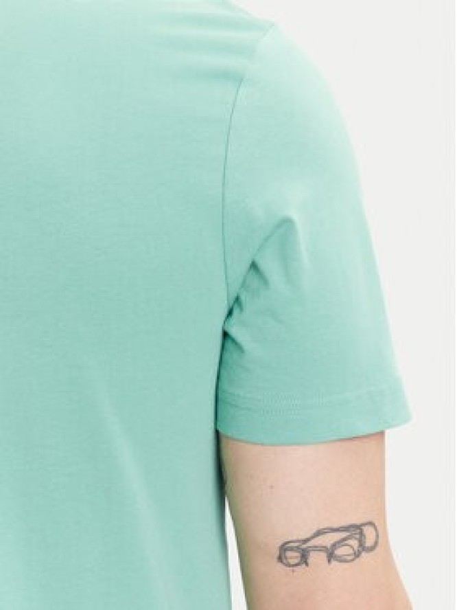 Tommy Hilfiger T-Shirt Fathers Day MW0MW39356 Zielony Regular Fit