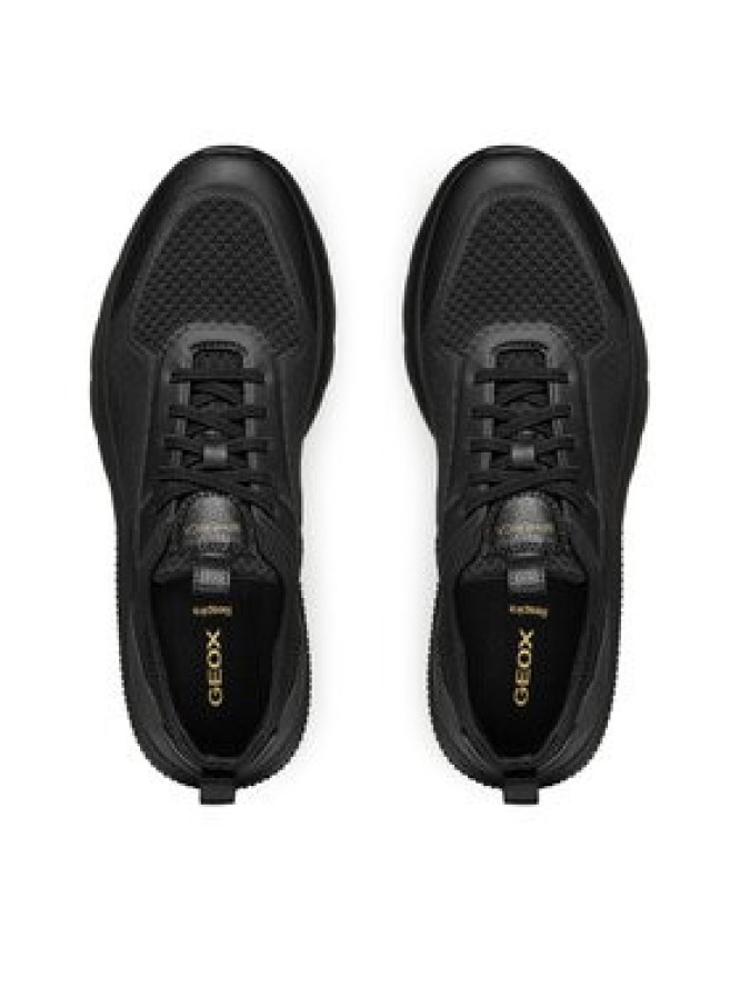 Geox Sneakersy U Spherica Actif U55BAB 0006K C9997 Czarny