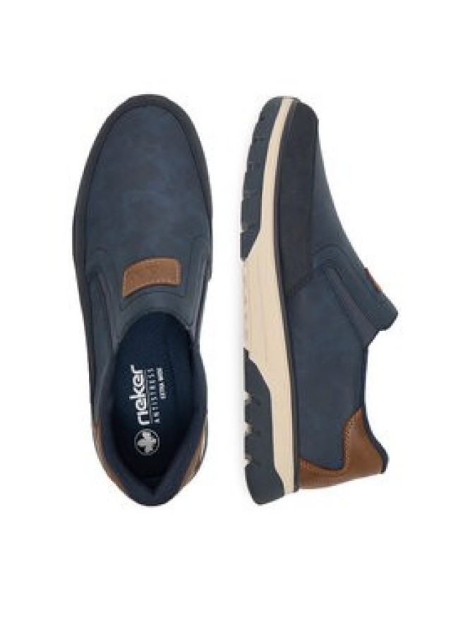 Rieker Półbuty B9350-14 Granatowy