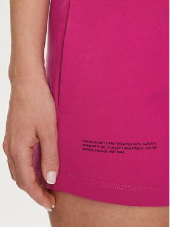 Pangaia Szorty sportowe Archive 365 Midweight Różowy Regular Fit