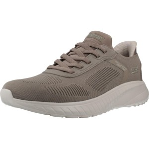 Buty SKECHERS 118312S BOB SQUAD CHAOS SOLID STEP Brązowy