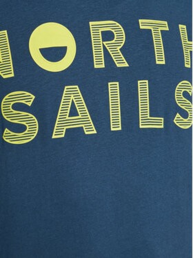 North Sails T-Shirt 692973 Niebieski Regular Fit