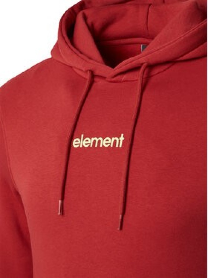 Element Bluza Lowcase BP PO ELYSF00296 Czerwony Regular Fit