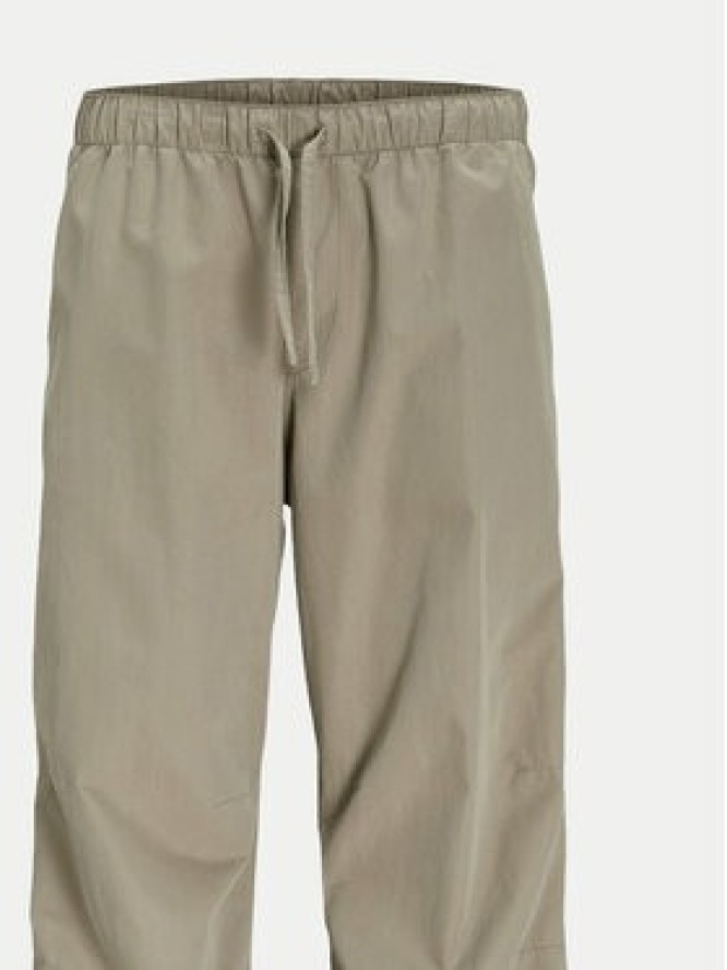 Jack & Jones Spodnie materiałowe Parachute 12260931 Beżowy Loose Fit