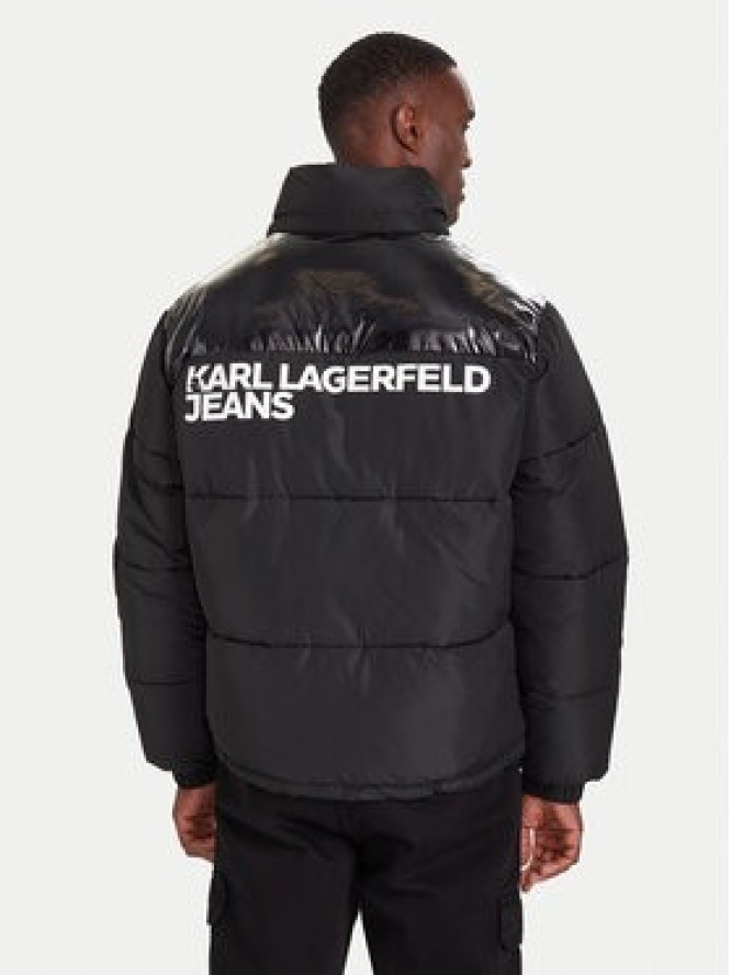 Karl Lagerfeld Jeans Kurtka zimowa A4M15031 Czarny Regular Fit