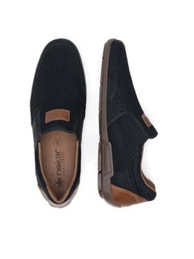 Rieker Półbuty 09069-00 Granatowy