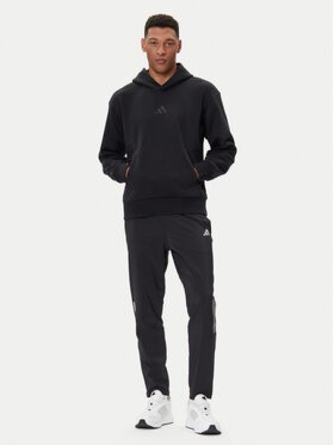 adidas Bluza ALL SZN Fleece IX1253 Czarny Loose Fit