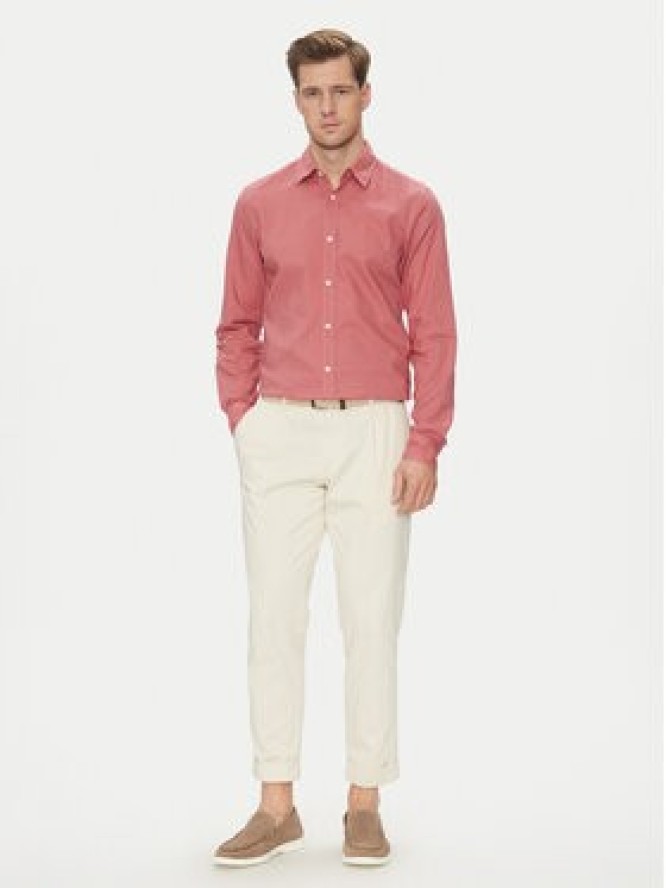 JOOP! Jeans Koszula 15 JJSH-92Hanson2K-W 30045977 Czerwony Regular Fit