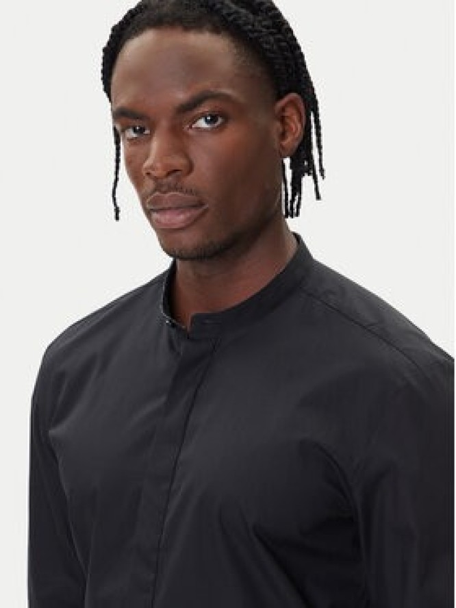 HUGO Koszula Kaleb 50551253 Czarny Slim Fit